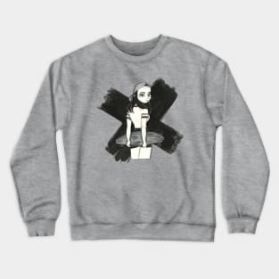 Skater Girl Crewneck Sweatshirt